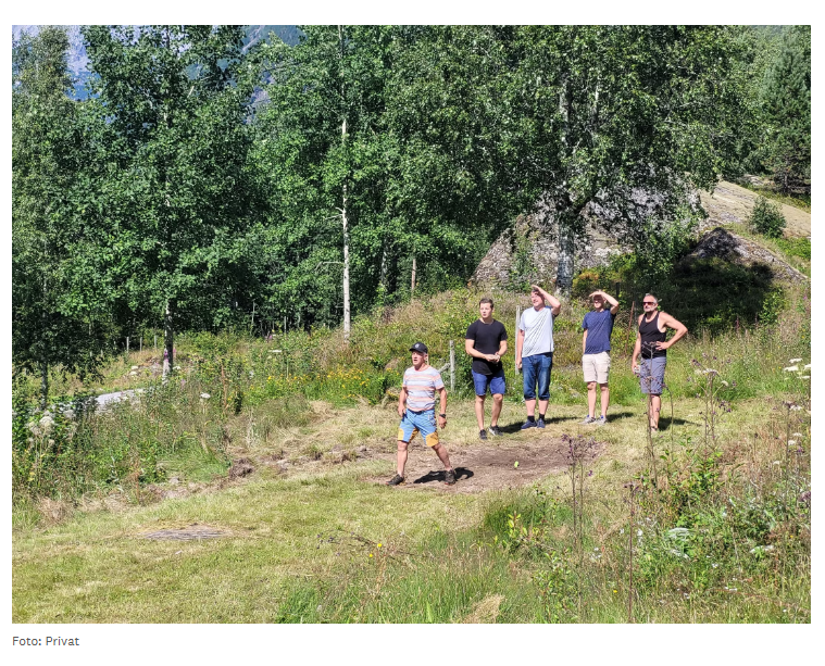 Skathellekasting ved Dølaheimen