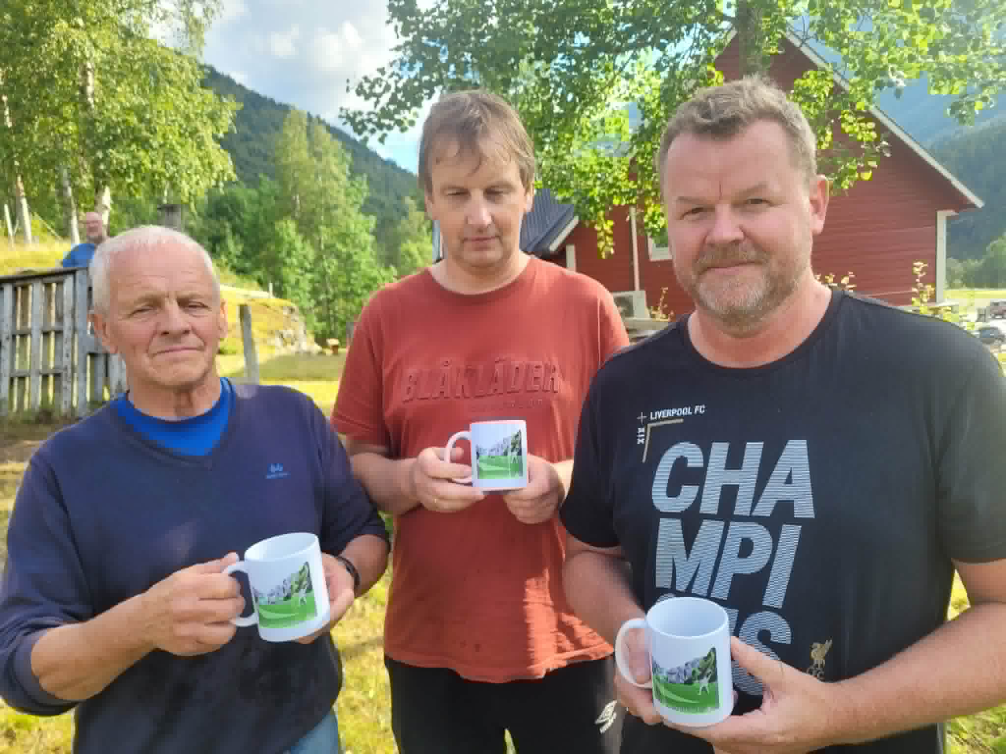 Skathellevinnarane 2024: Arne Fossøy, Nils Neset og Ingar Norberg